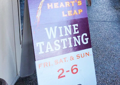 Heart's Leap Wine Tastings